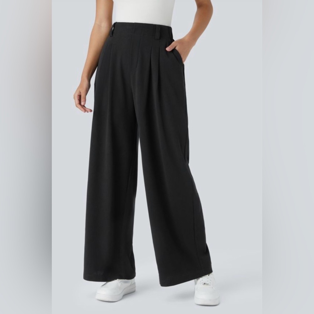 HALARA Black Wide-Leg Women's Pant NWT
